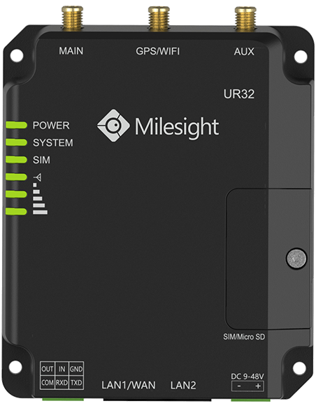 Milesight UR32L 4G Lite Industrial Cellular Router