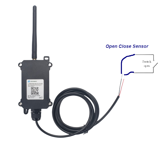 Outdoor LoRaWAN Open/Close Dry Contact Sensor