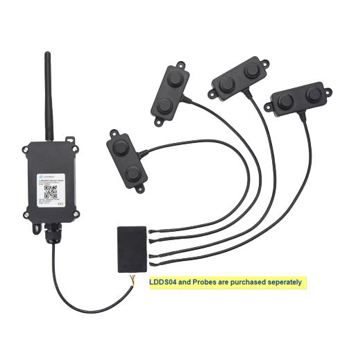 LoRaWAN 4-Channels Distance Detection Sensor