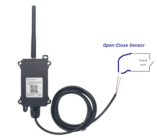 Outdoor LoRaWAN Open/Close Dry Contact Sensor